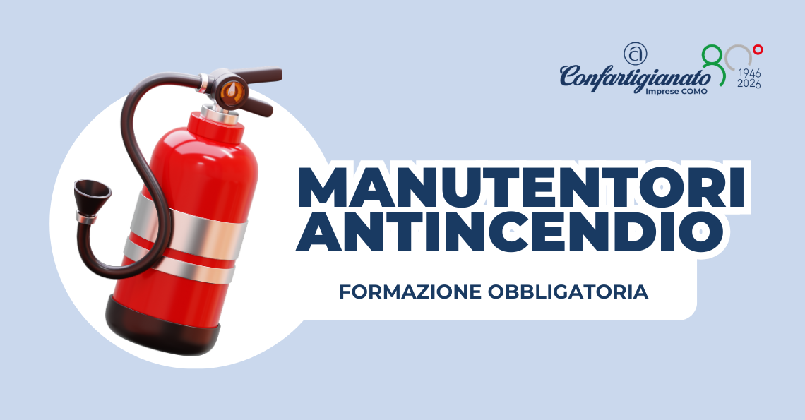 MANUTENTORI ANTINCENDIO   ESAMI TECNICI E QUALIFICA OBBLIGATORIA DAL 26 SETTEMBRE 2026